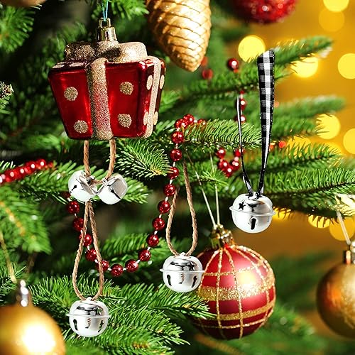 Miniatura 4 de 250 Pieces Christmas Jingle Bells Metal Star Cutout Jingle Bells and Craft Bells for Home Party Decorations Craft Daily Decorations DIY Bells