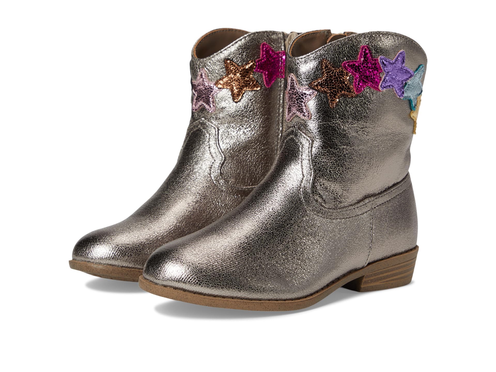 Steve Madden Girls Shoes Girls TRinesa Fashion Boot, Pewter, 9 Toddler