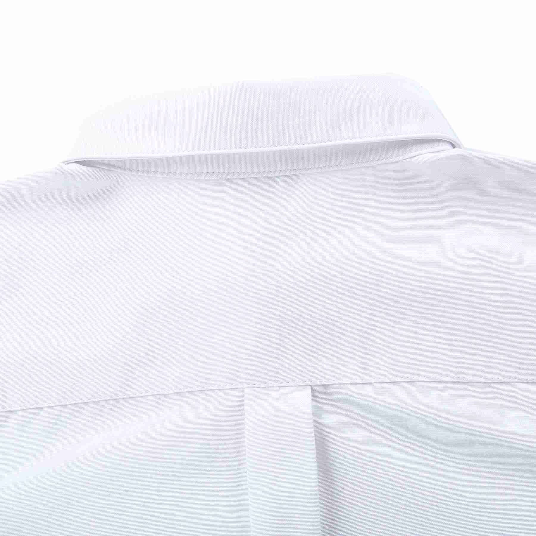 Bienzoe Garçons Uniforme Scolaire Chemise: Enfants Manches Longues Oxford Boutonnée Robe Chemises Paquet