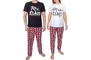 Matching Mr. and Mrs. Claus Pajamas: A Festive and Cozy Holiday Treat