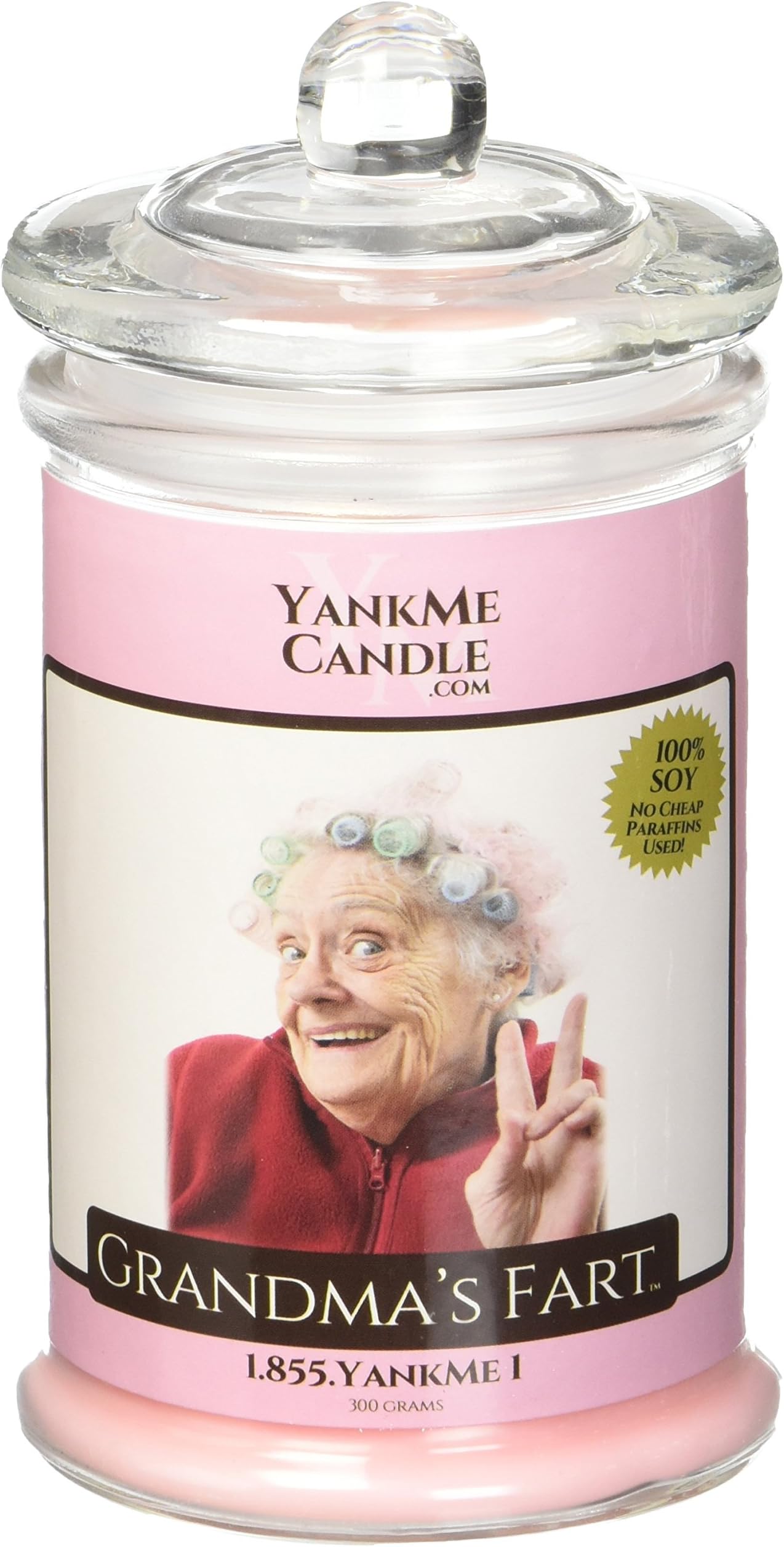 Yank Me Candle Grandma's Fart Candle (Scented)