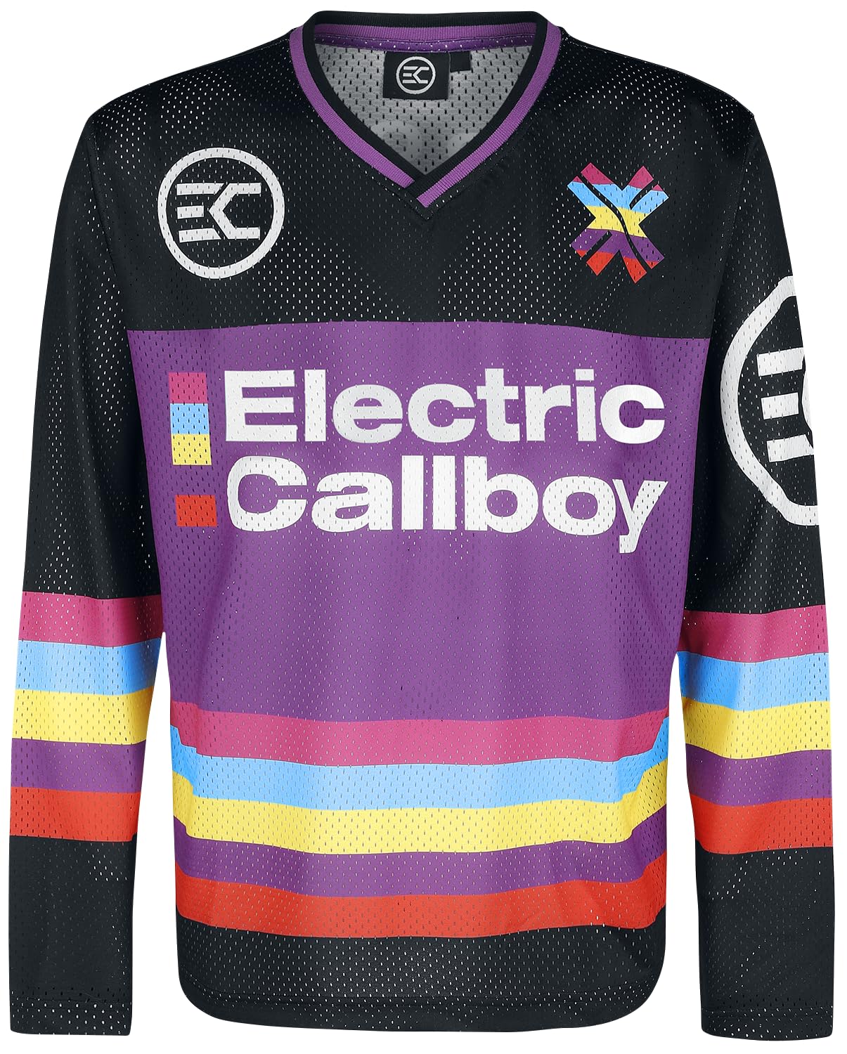 Electric Callboy Pump It Hombre Jersey multicolor 100% poliéster Ancho