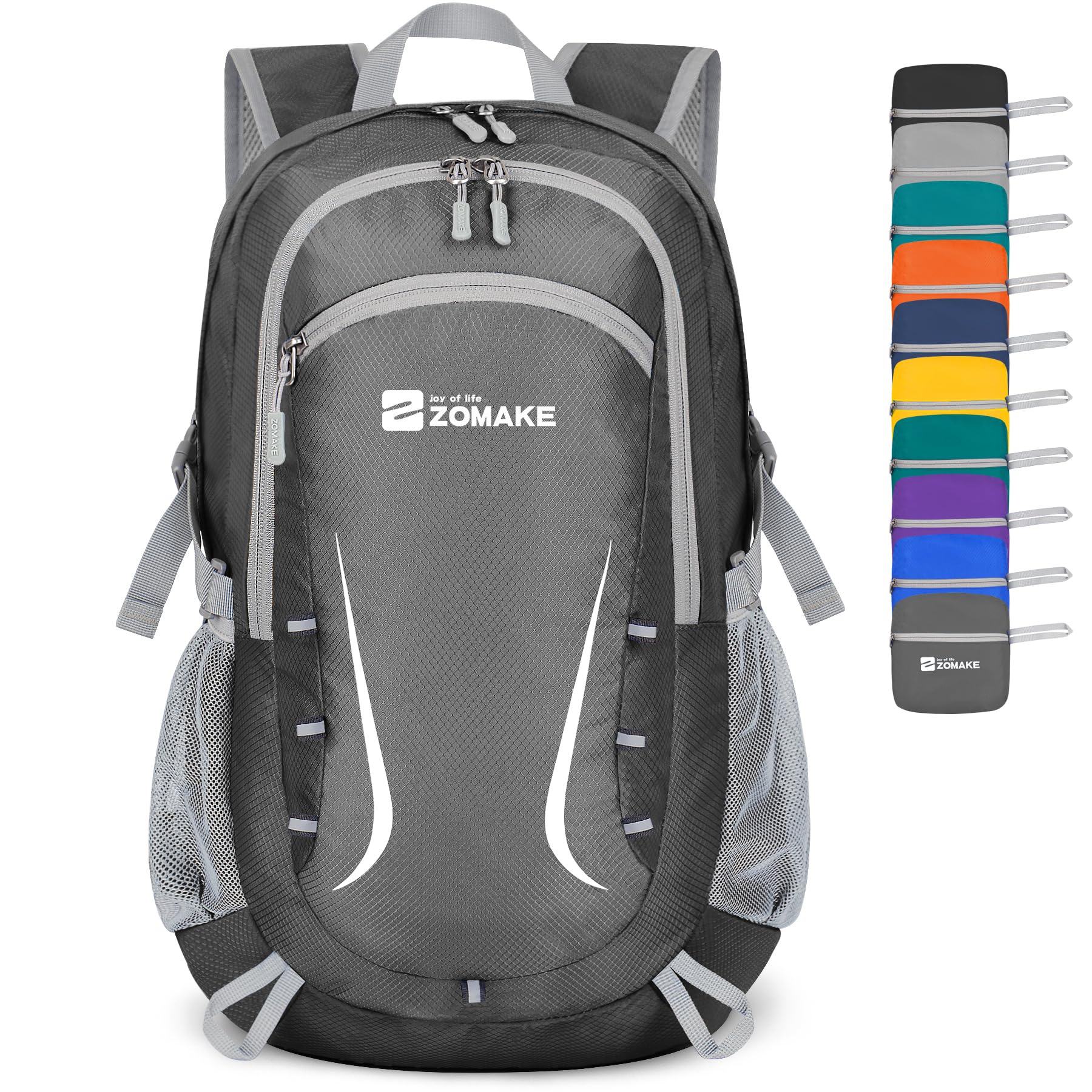 ZOMAKE Lightweight Packable Backpack 35L, Foldable Backpacks Water Resistant Collapsible Light Daypack for Hiking | Backpacks, Collapsible, Light, for