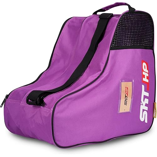 Roller Skate Bag with Adjustable Shoulder Strap for Kids And Adults to Hold Inline Skates Roller Skates Knee pads…