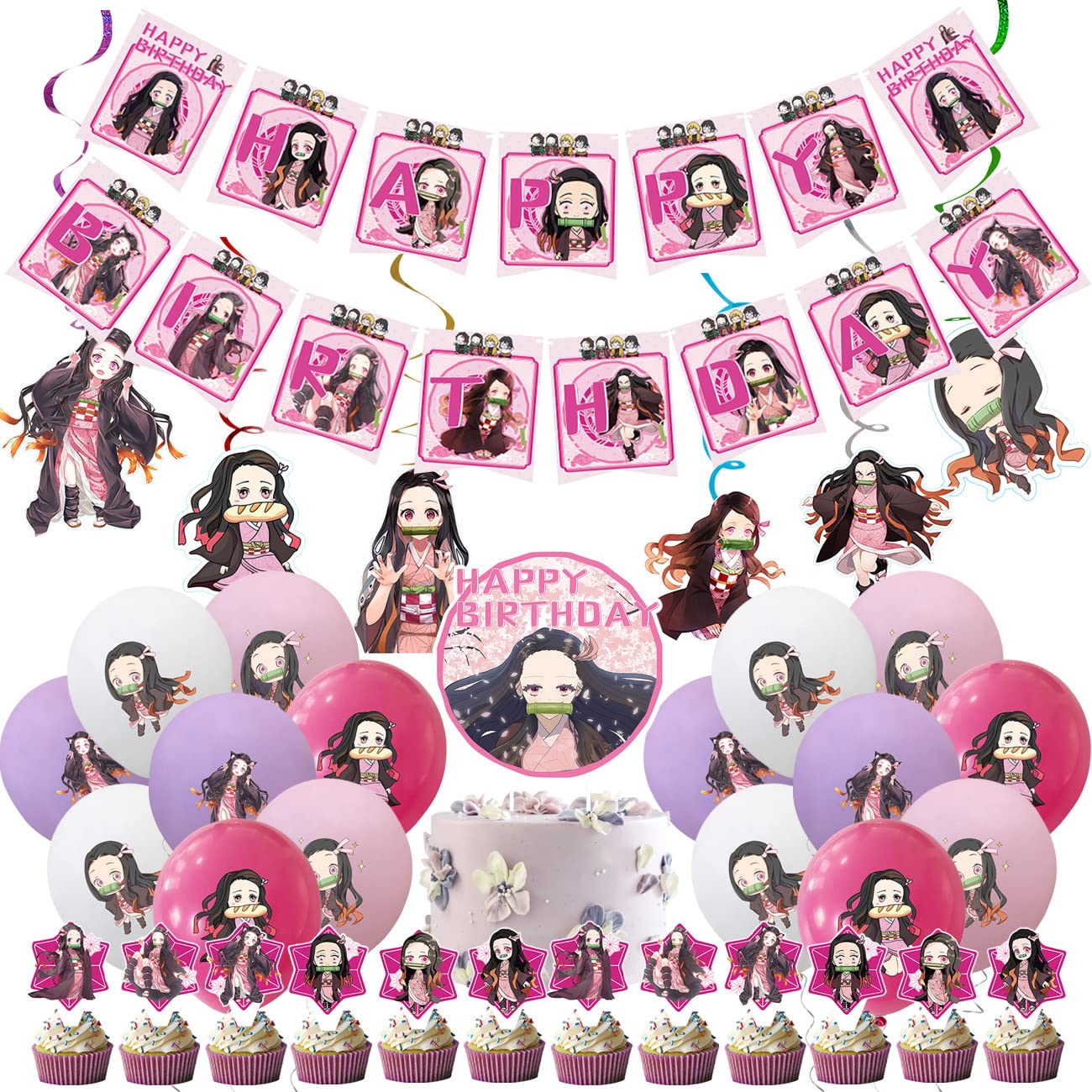 Anniversaire Kpop Korean Idol Demon Movie Hunters Deco