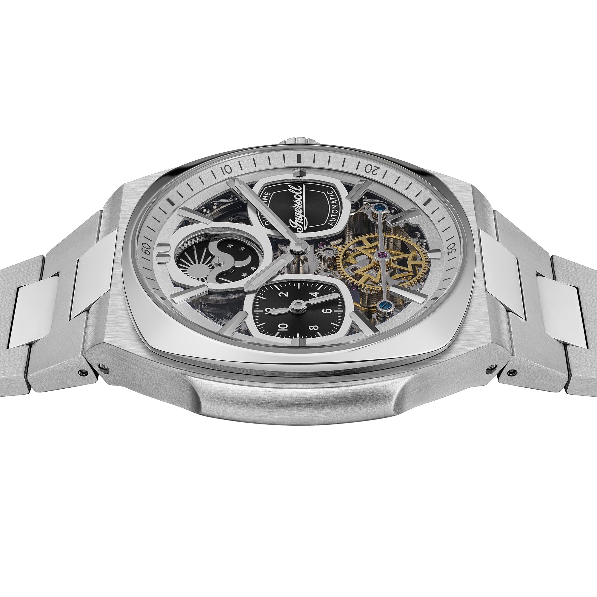 Ingersoll Reloj automático The Spirit para Hombre de 46,7 mm