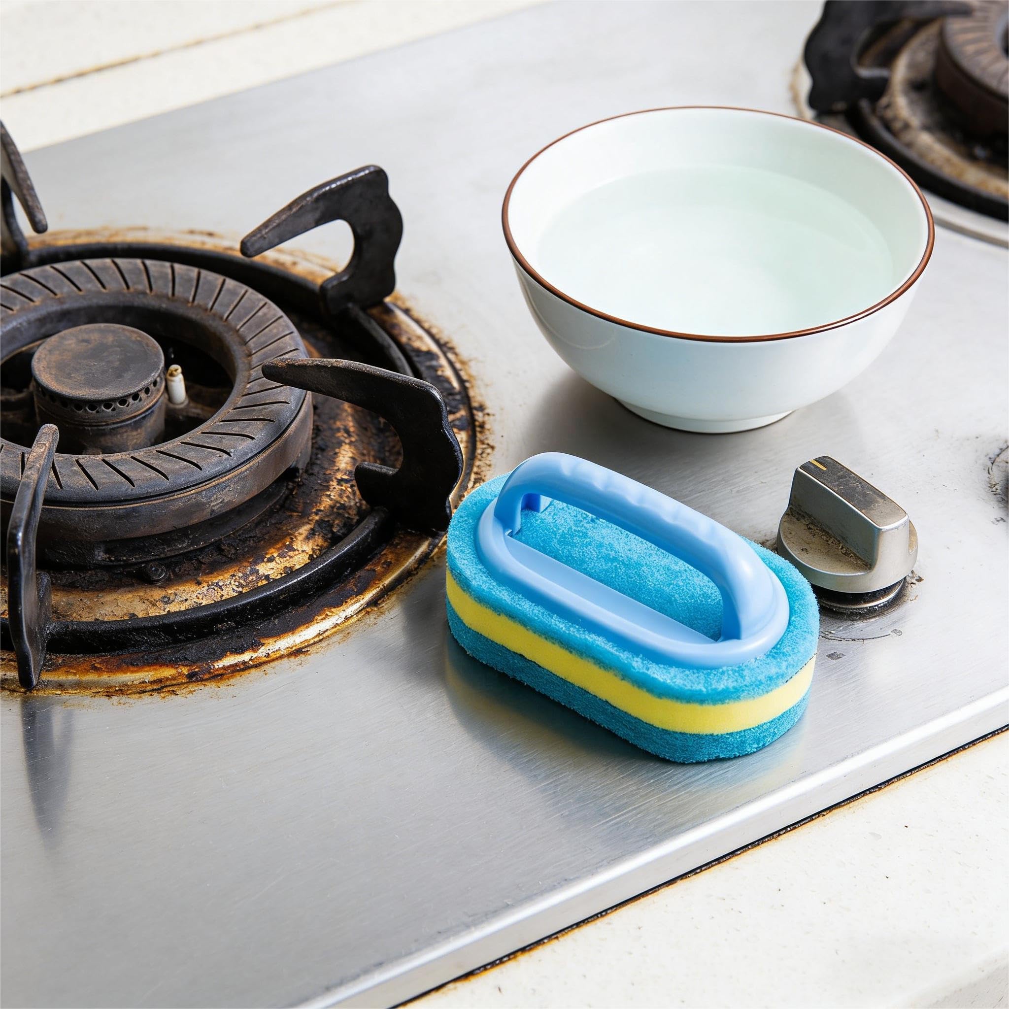 1PC Magic Sponge Easy Cleaning Ceramic Tile Kitchen & Bathroom Surface, Glass, Walls, Toilet Shining, Essential Home Cleaning Tool — view 2