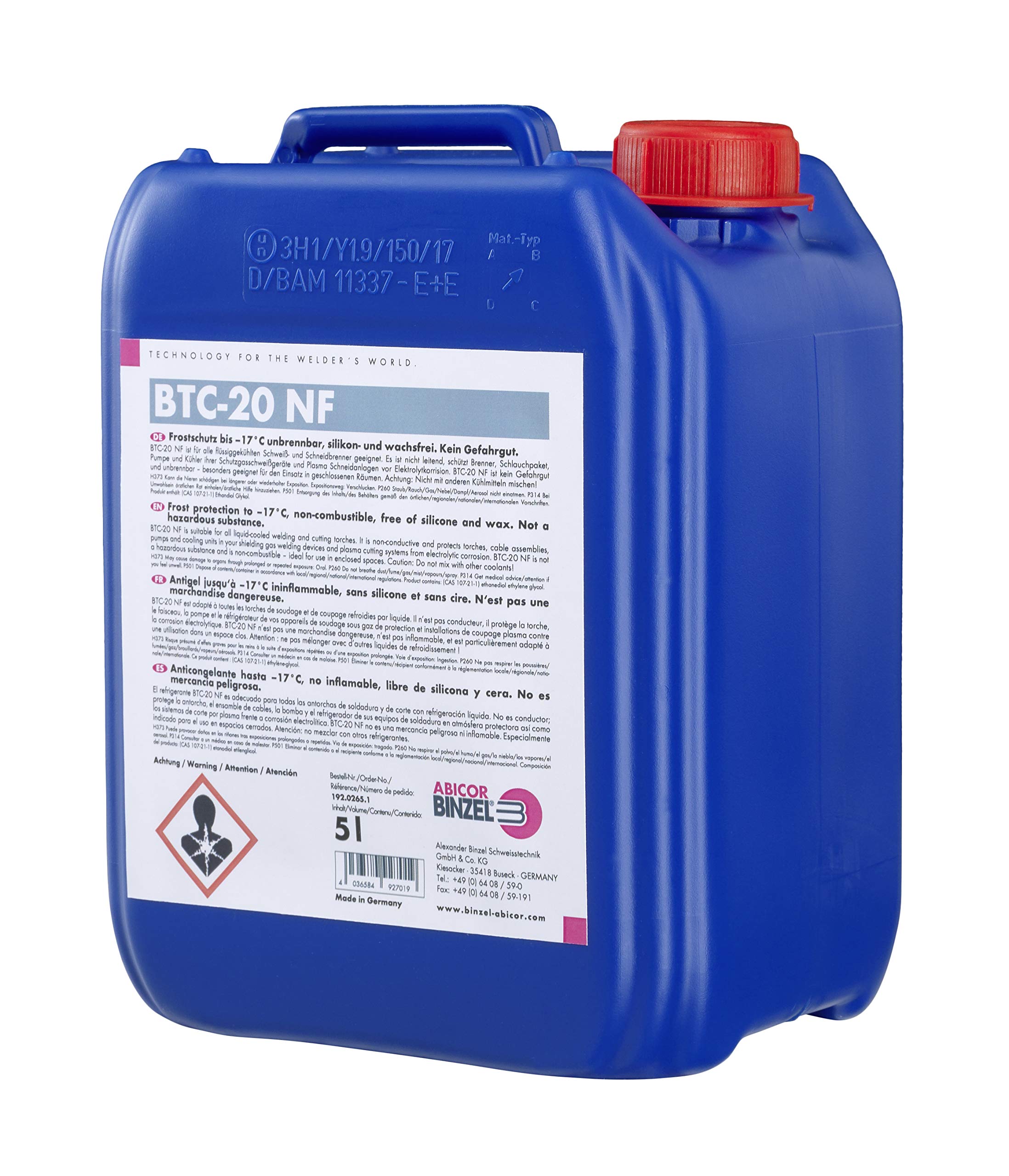 ELMAG Kühlflüssigkeit BTC-20 NF, 5 lt. bis -17° C - 56406
