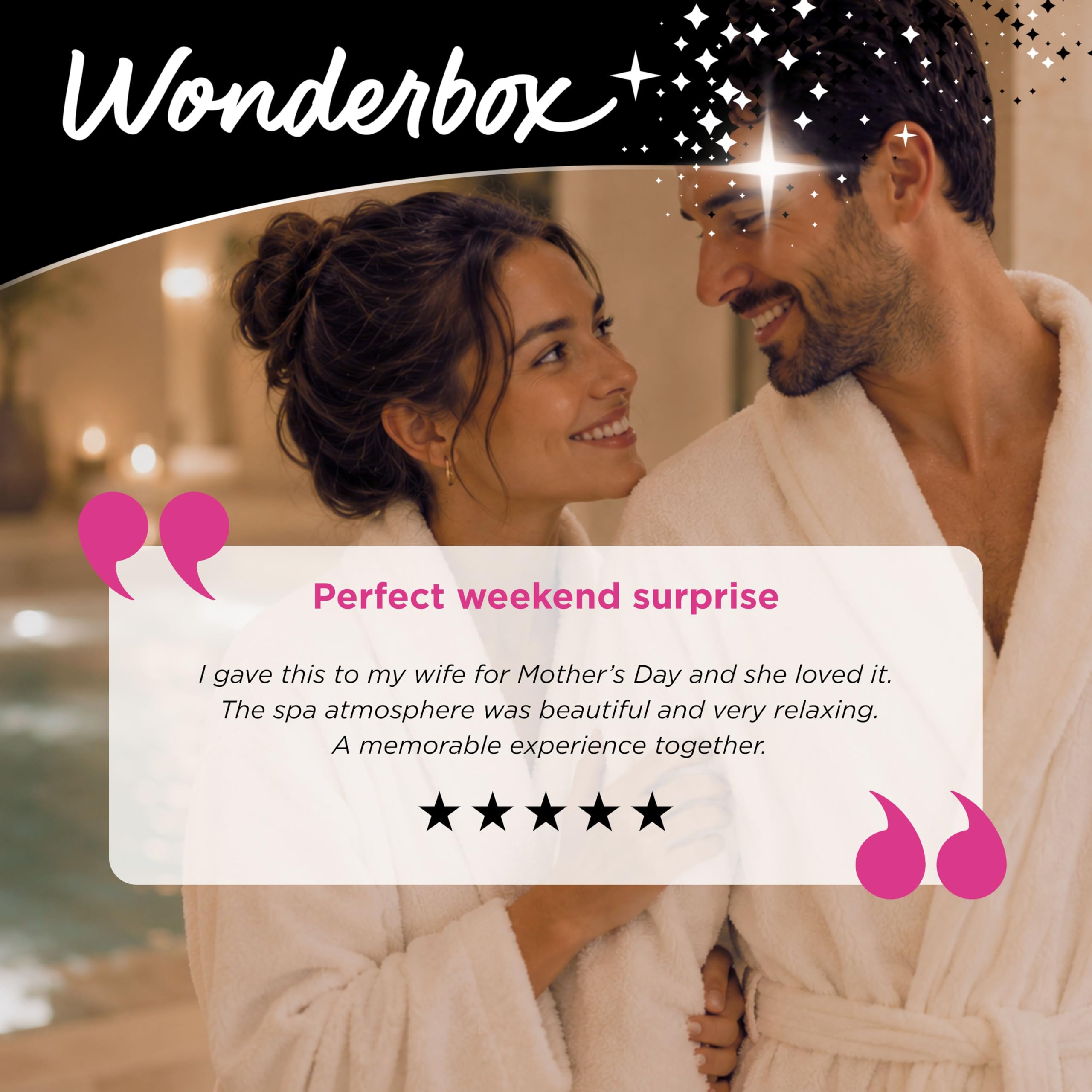 Wonderbox Idea de regalo original, regalo de experiencia, regalo de spa, cupón de búsqueda de spa, para 1 o 2 personas, regalo relajante