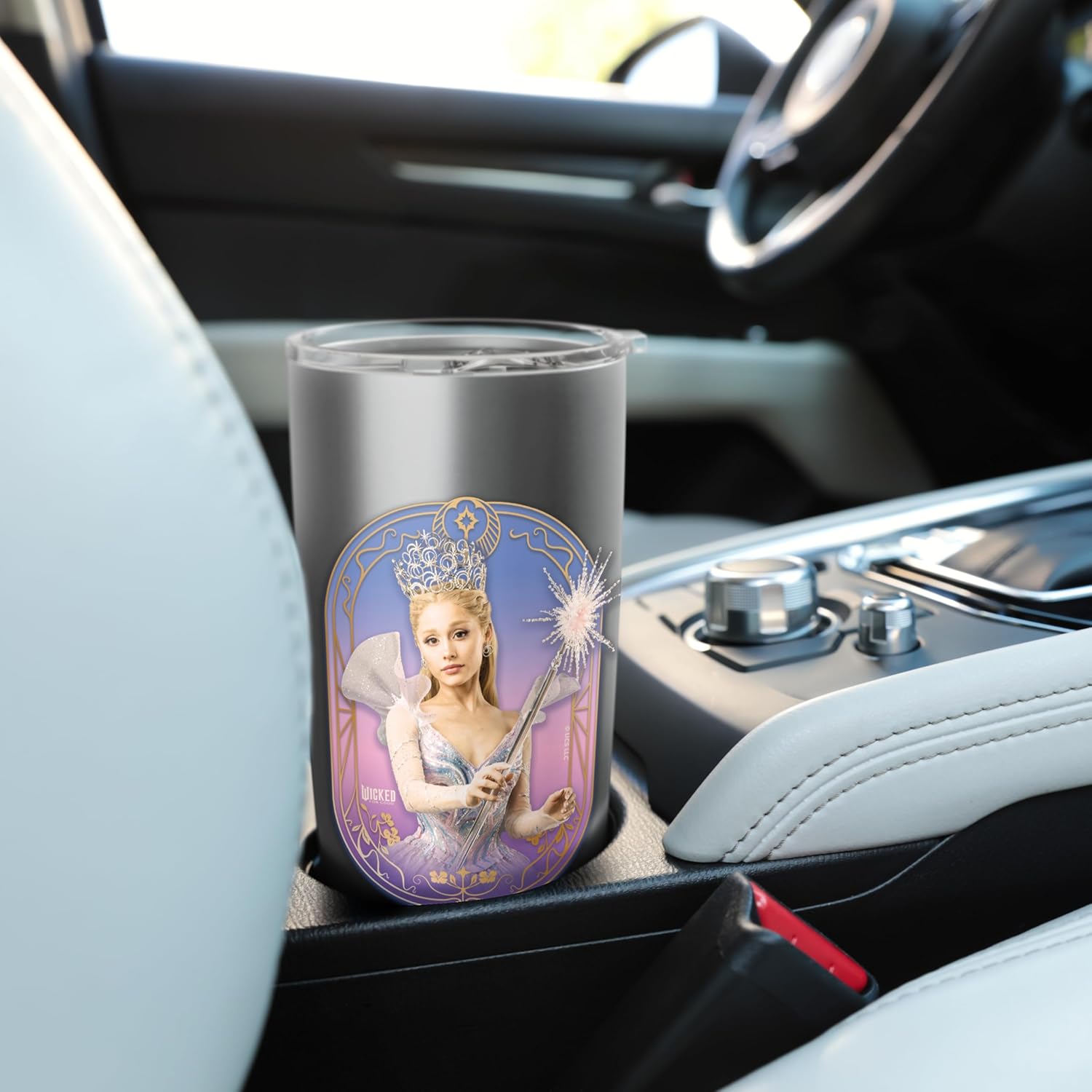 Wicked: For Good Glinda Sparkling Wand Stainless Steel Insulated Tumbler - Image 6