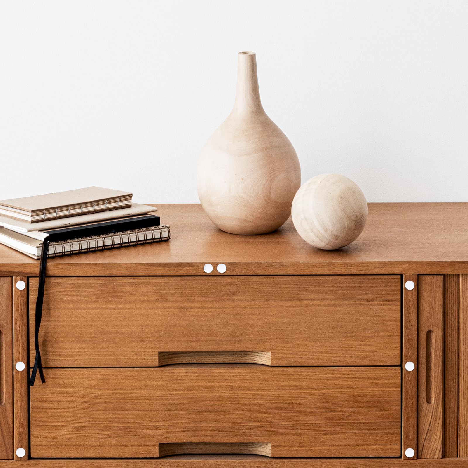 200 Tappi Copriforo In Plastica Per Mobili - 100 Pezzi 10mm E 100 Pezzi 12mm, Neri