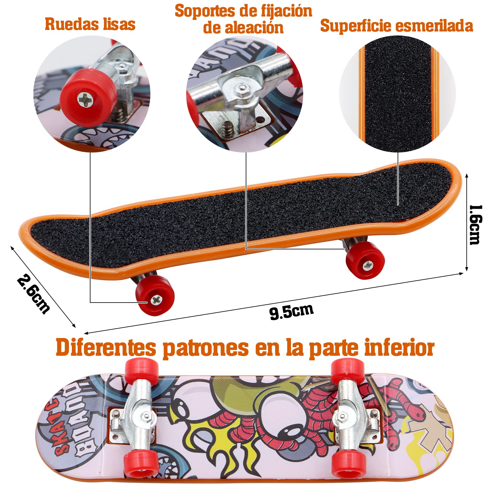 JOYIN Paquete de 28 patinetas de dedo para el día de San Valentín con cajas de corazón, recuerdo de fiesta de San Valentín, juguetes para aliviar el estrés, regalos de intercambio