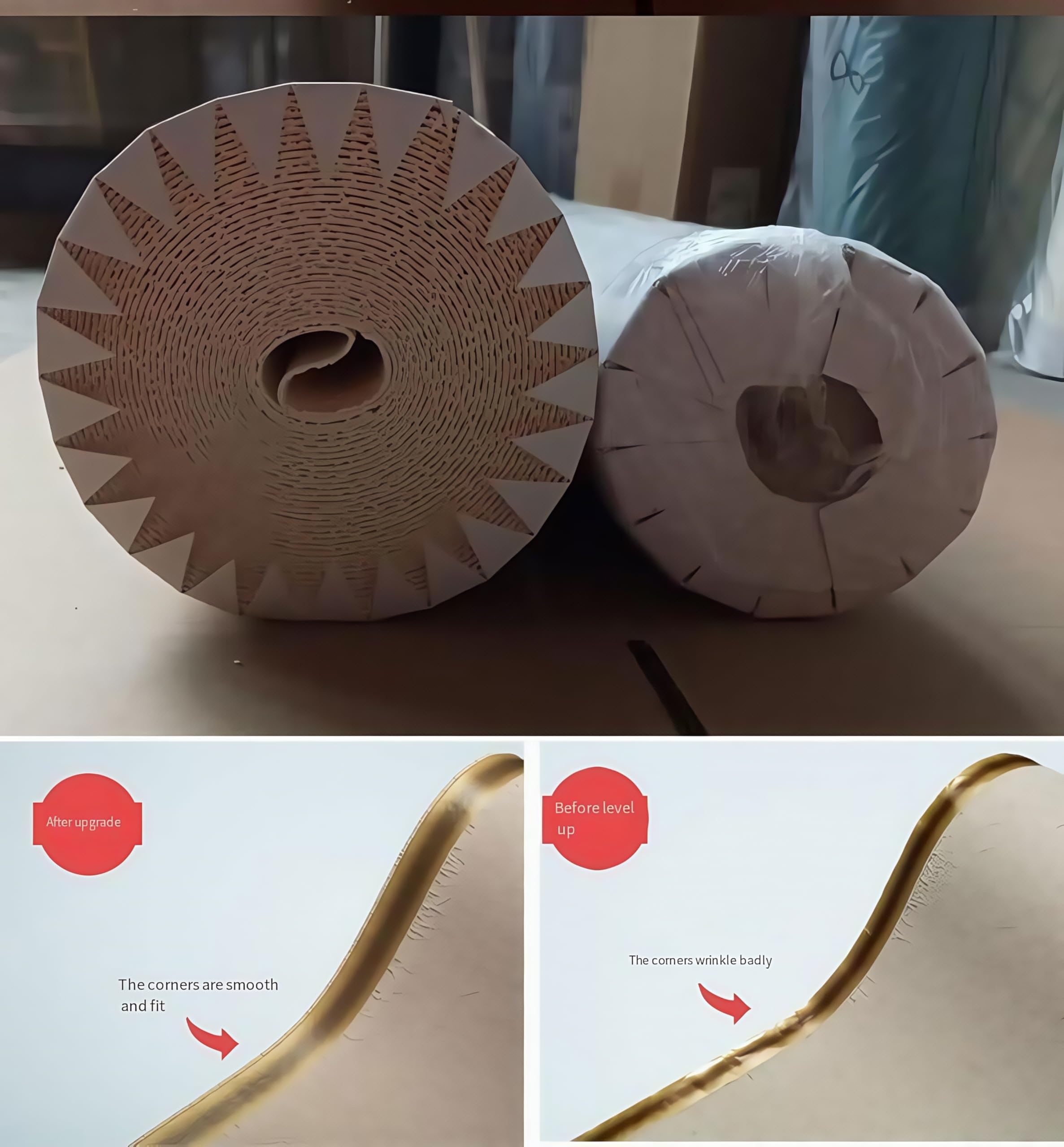 Ulepszona aksamitna wysokiej klasy nowoczesna minimalistyczna tapeta 3D gładka włóknina salon sypialnia tło telewizora tapeta 50 cm x 900 cm, nieodklejająca się i przyklejana tapeta