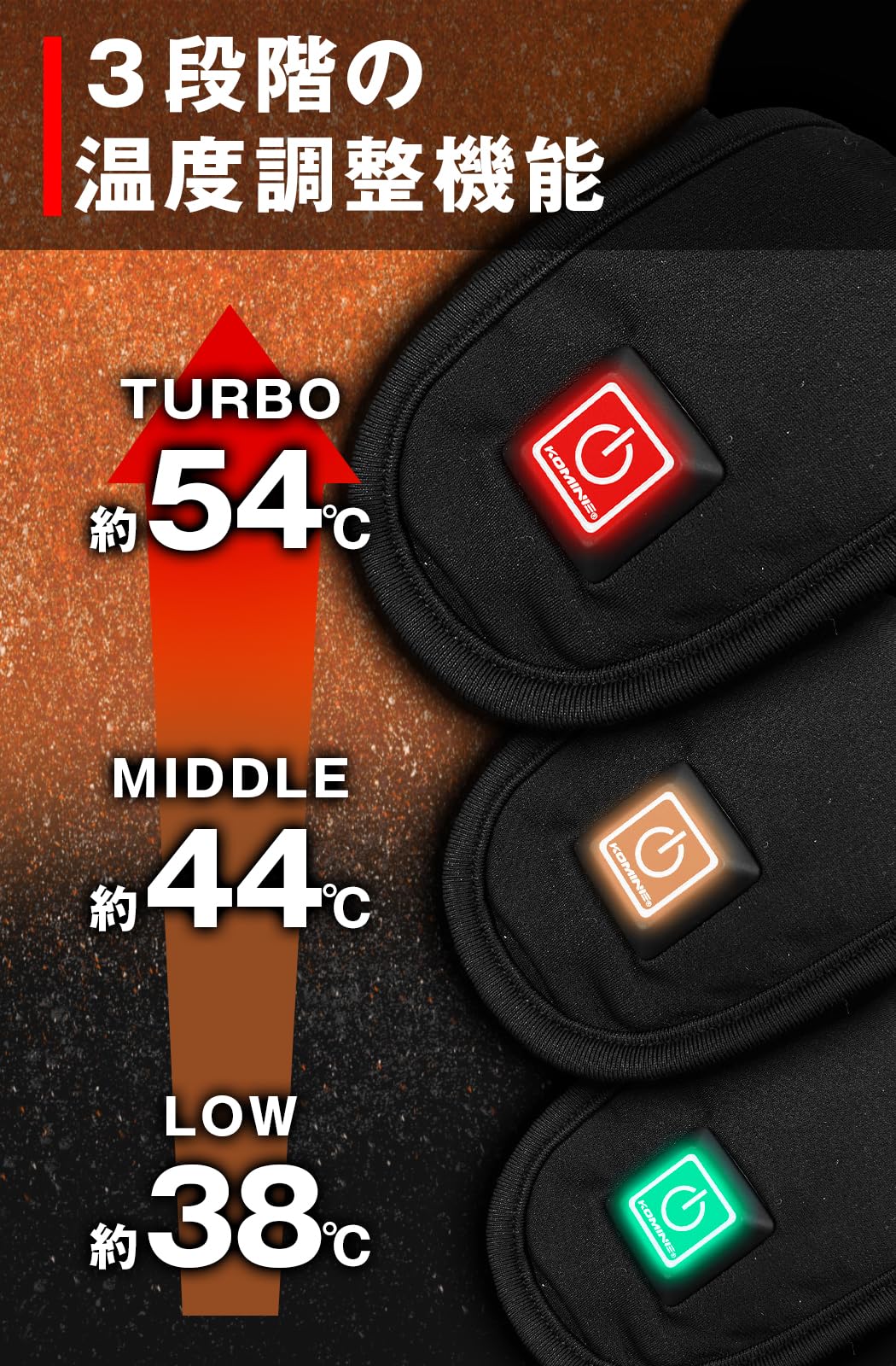 Amazon | [KOMINE] バイク用 パンツ エレクトリックインナーパンツ12V