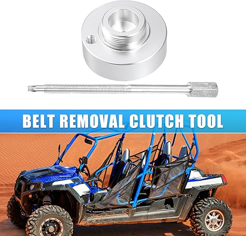 Miniatura 2 de uxcell 1 juego de herramienta de embrague de extracción de correa de repuesto para Can-Am Defender HD8 HD10 2016-2022