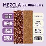 Mezcla Vegan Plant Protein Bars - Variety Pack: Gluten-Free, Non-GMO, Soy Free, 10G of Protein [8-Pack]