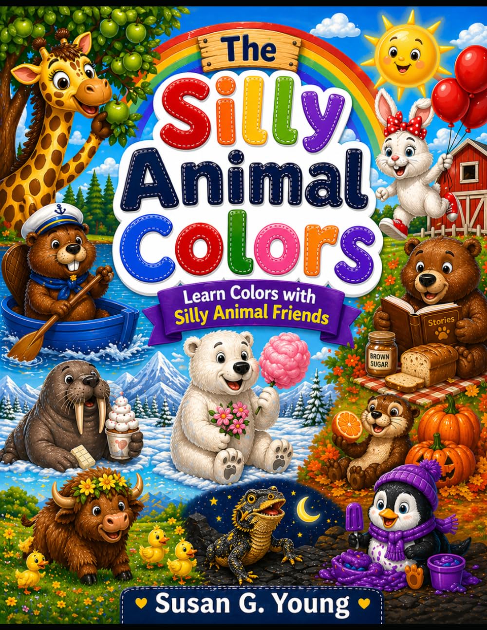 The Silly Animal Colors: Learn Colors with Silly Animal Friends