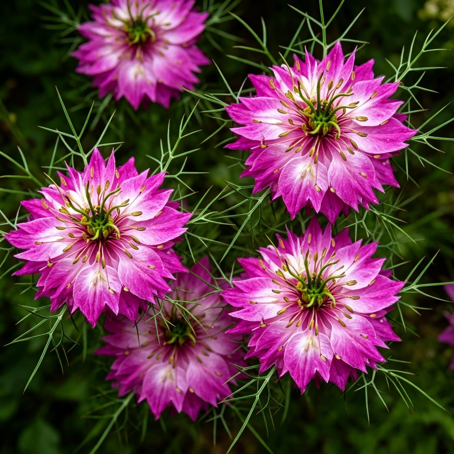 Mixed Nigella (Love‑in‑a‑Mist) Seeds-Hardy,Excellent Display