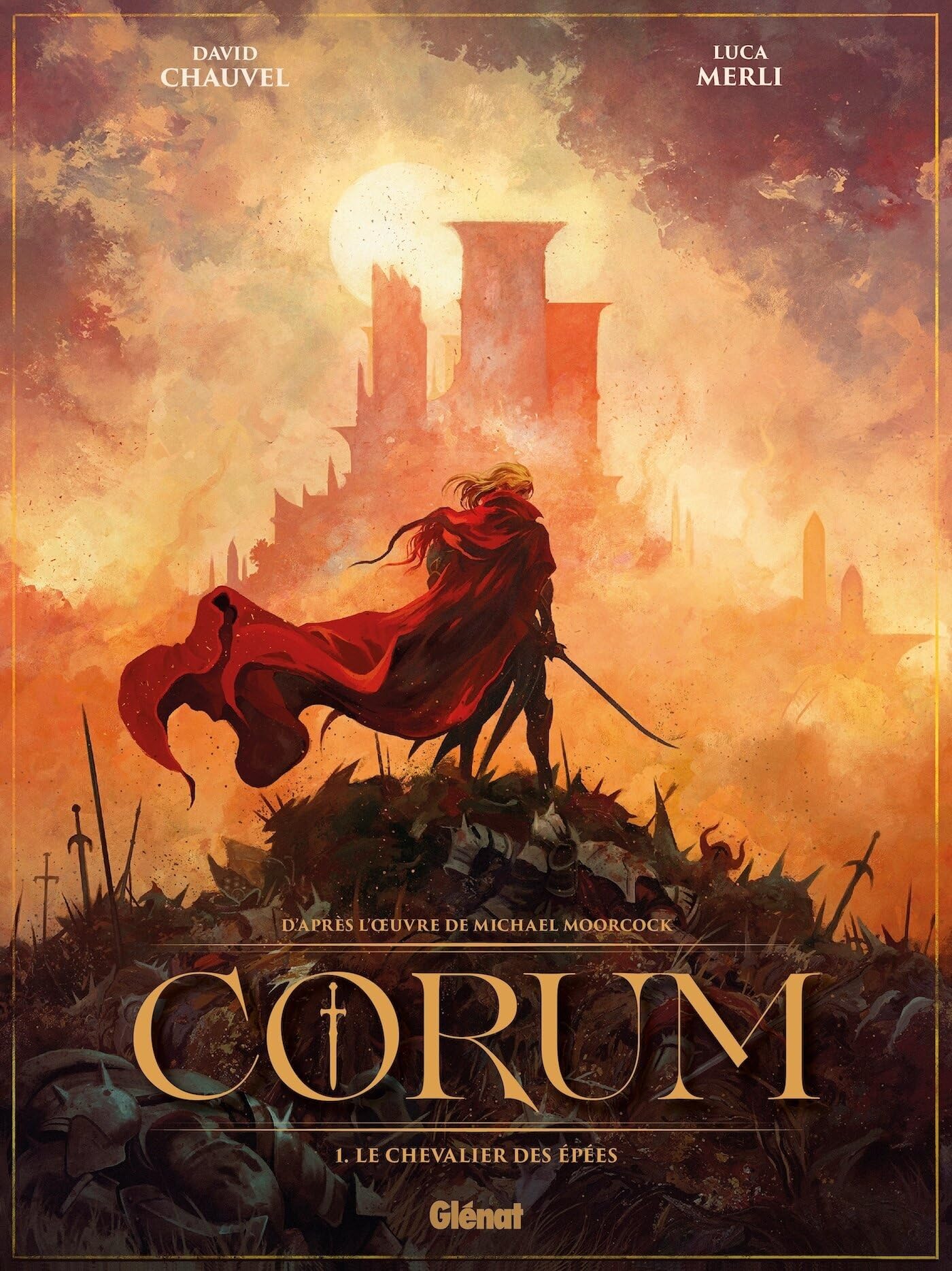 Corum,01:le chevalier des epees -  Merli - Glénat - cartonné - Bande dessinée