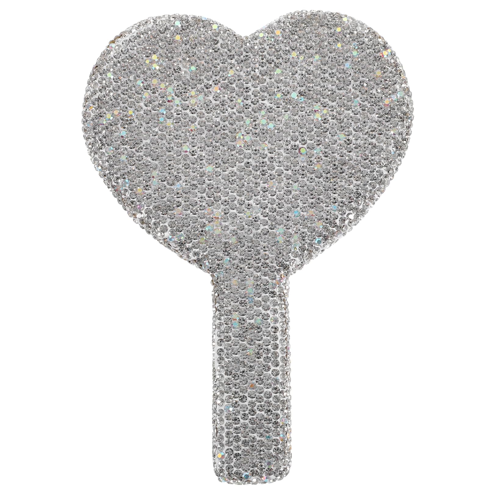 Miroir de poche de cœur avec reflet clair pour réussir son maquillage partout