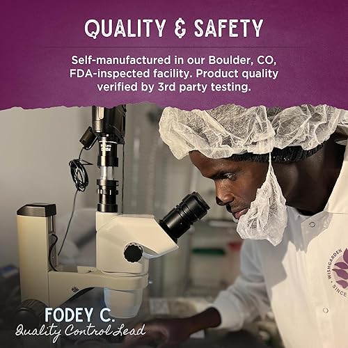 Miniatura 6 de WishGarden Herbs Clear Complexion Blemish Buster - Suplemento para el acné a base de plantas con caléndula, bardana y diente de león que apoya la