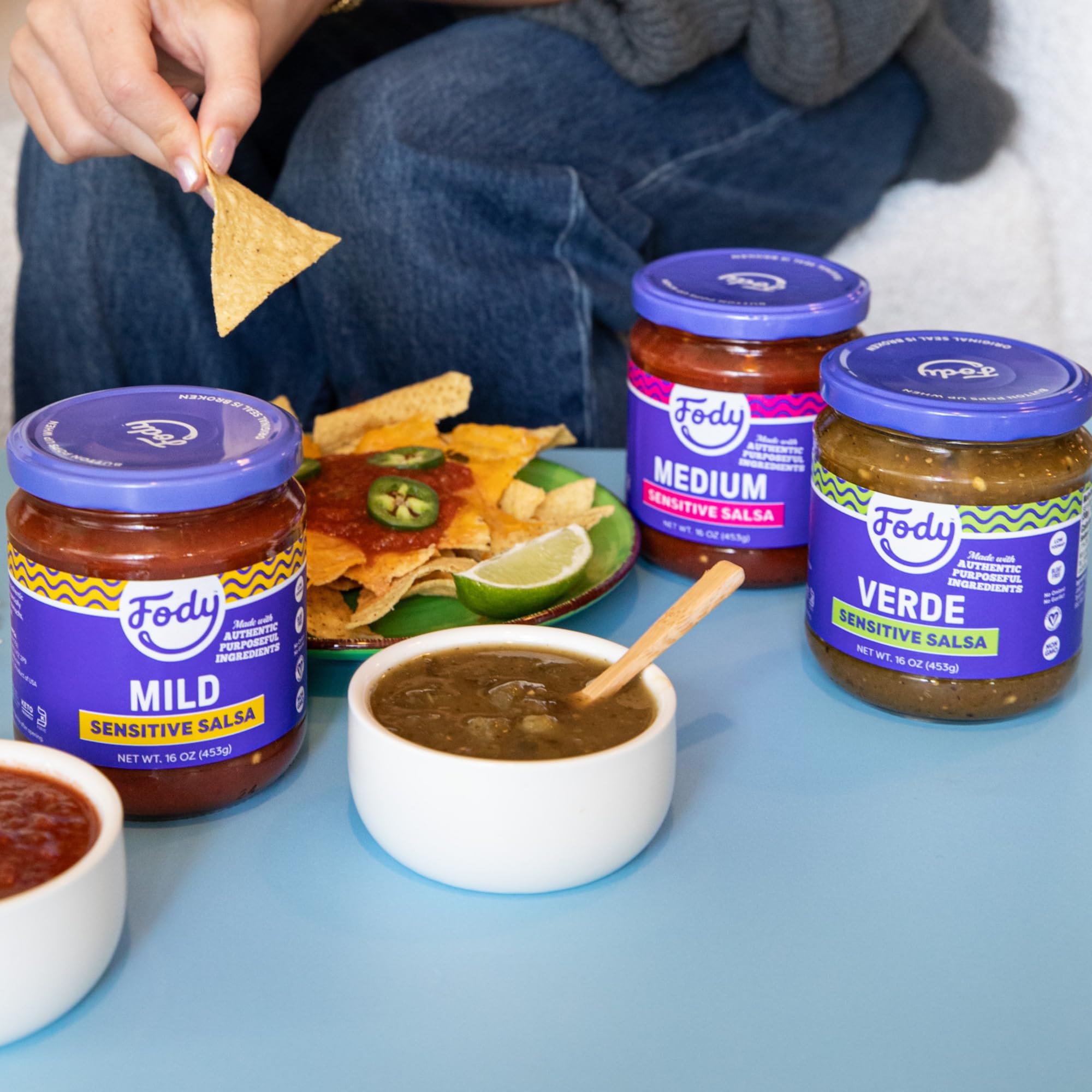 Fody Foods Salsa Variety Pack, 16 Oz (Pack of 3) thumbnail 6