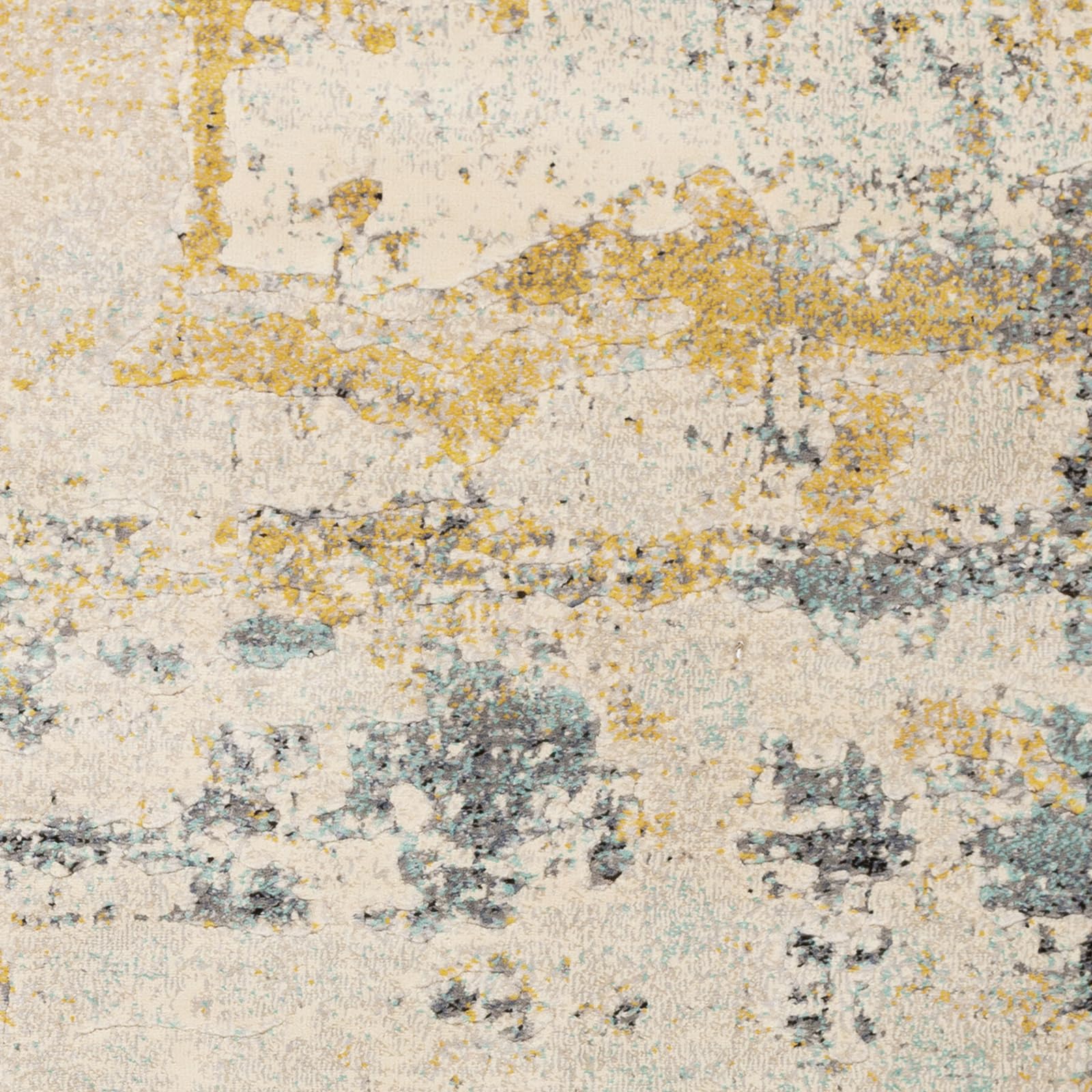 Livabliss Bellatrix Lublin Tapis 160x220 cm – Beige, Jaune, Poil Ras, Salon