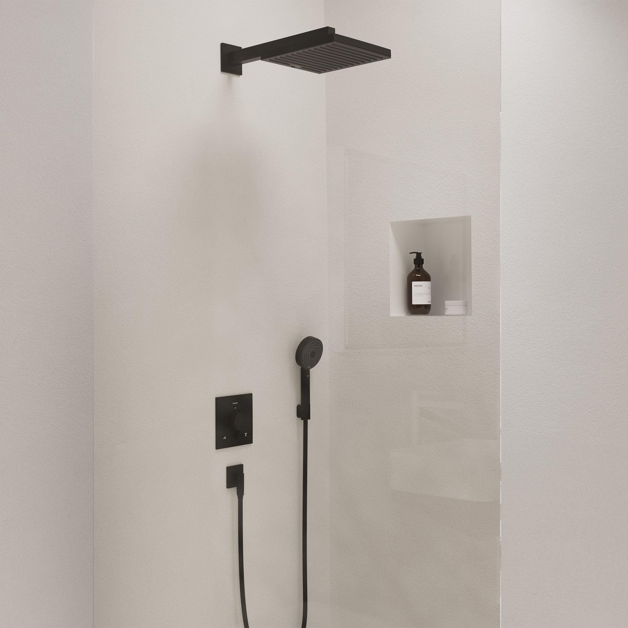 hansgrohe Pulsify E Zestaw prysznicowy podtynkowy z termostatem