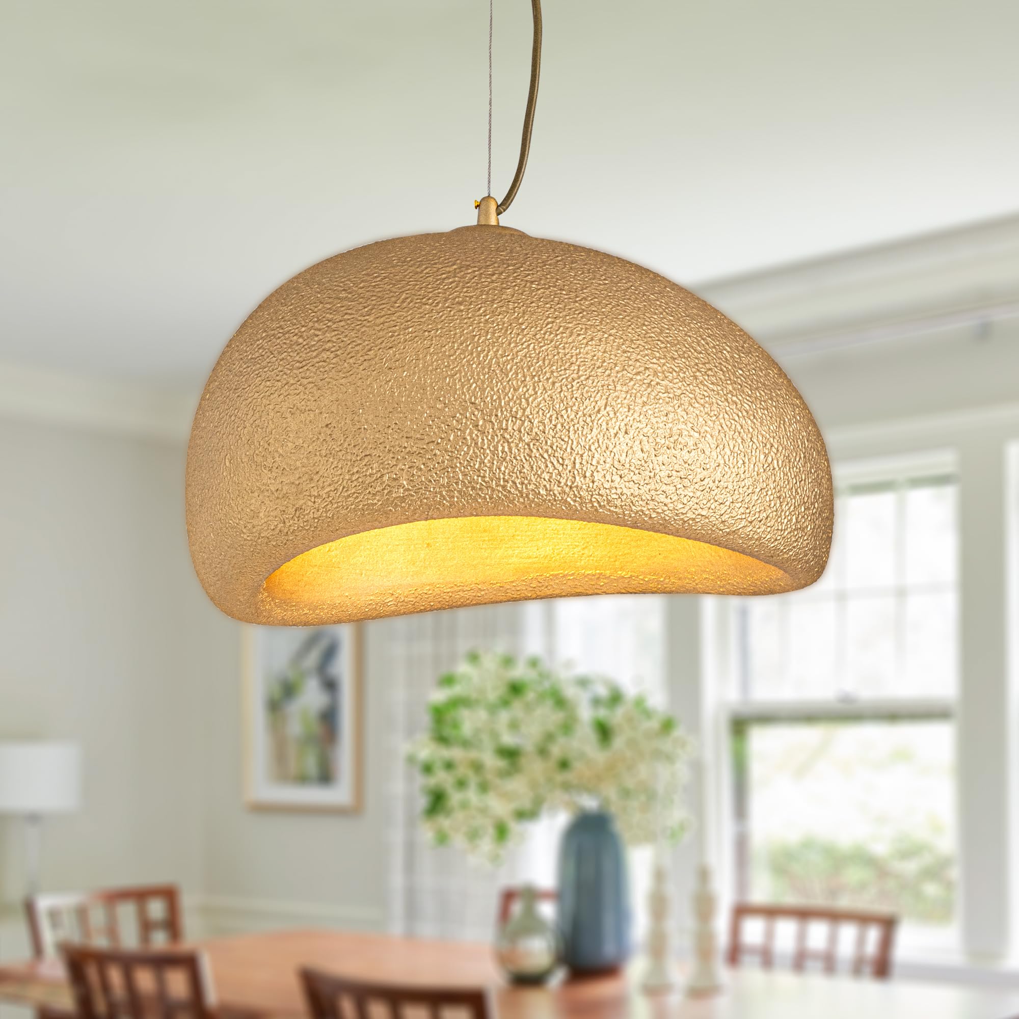 kurobee L Jughtbo 15.7 Inch Pendant Light Fixture for Kitchen Island