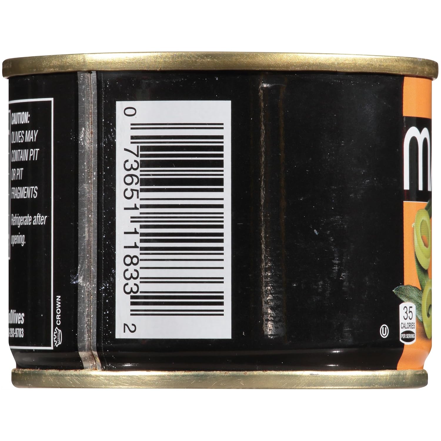 Mario Camacho Foods Sliced Green Olives, 2.25-Ounce Cans (Pack of 12)