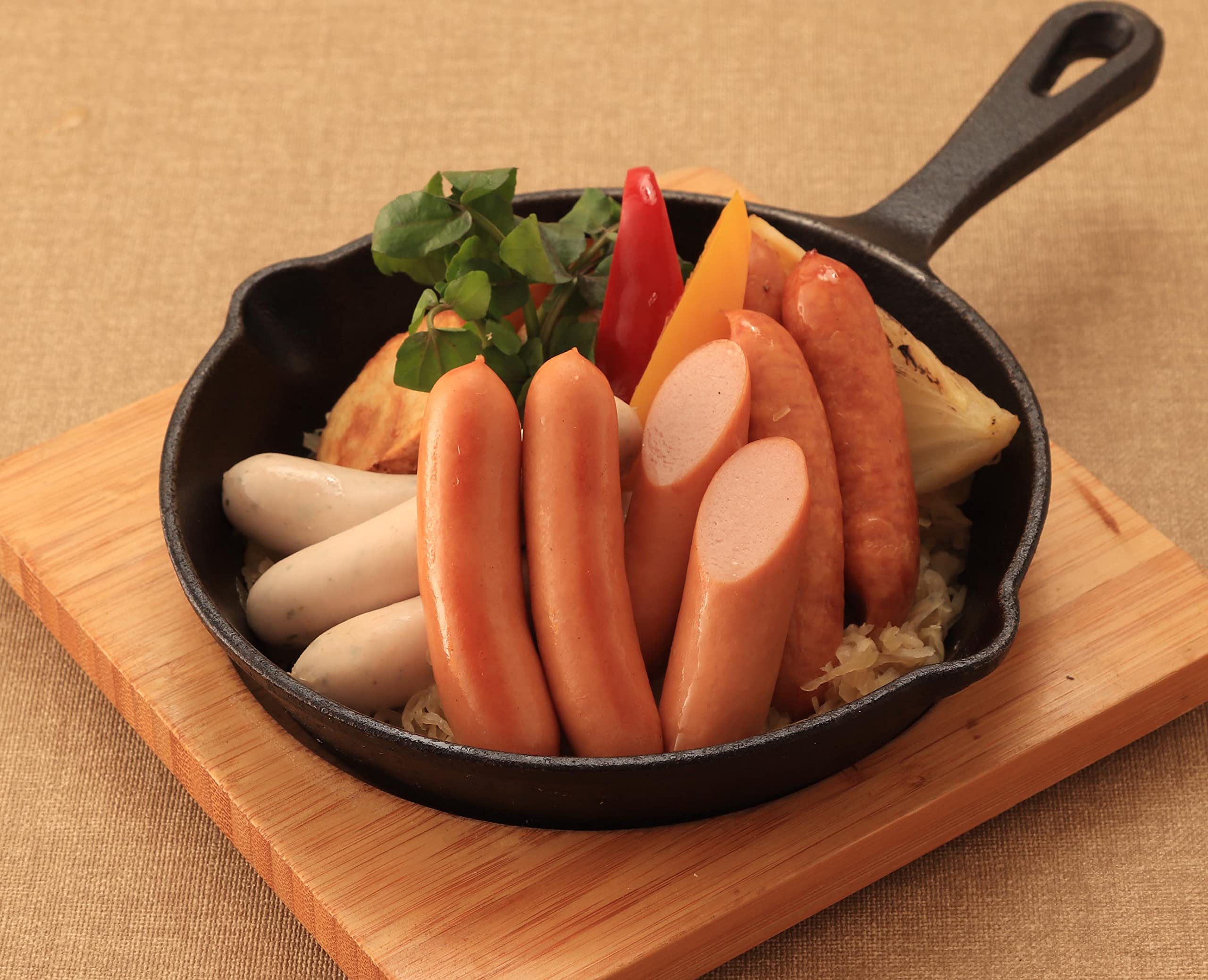 Amazon.co.jp: SAIBOKU サイボク 27FH ウインナーの詰め合わせ : 食品