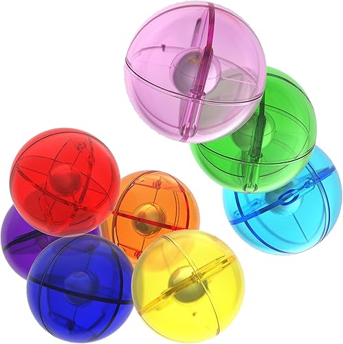 PicassoTiles Juego de 8 canicas para azulejos de bloque magnético, pista de carreras de mármol, bloques de construcción de laberinto de carreras,