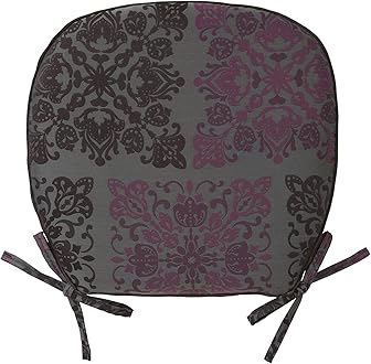 美品　川島織物　セルコン　椅子クッション4個セット　紐付き　馬蹄型 designport_ln1105-98