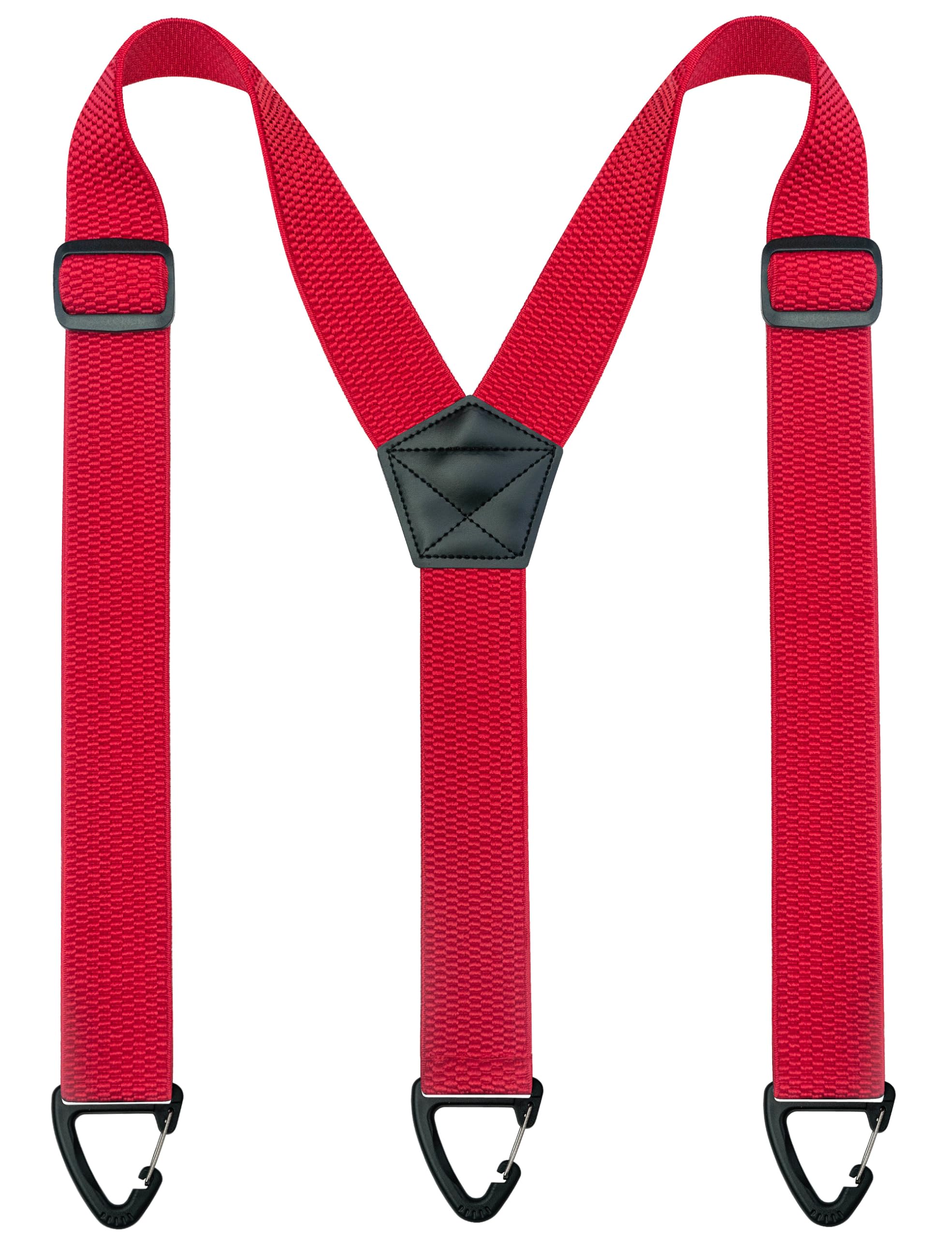 JEMYGINS Hidden Suspenders for Men Under Clothes with 3 Snap Loop (1.5" Wide)