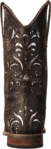 Miniatura 3 de ROPER Niños Niñas Belle Square Toe Casual Botas Mid Calf - Marrón