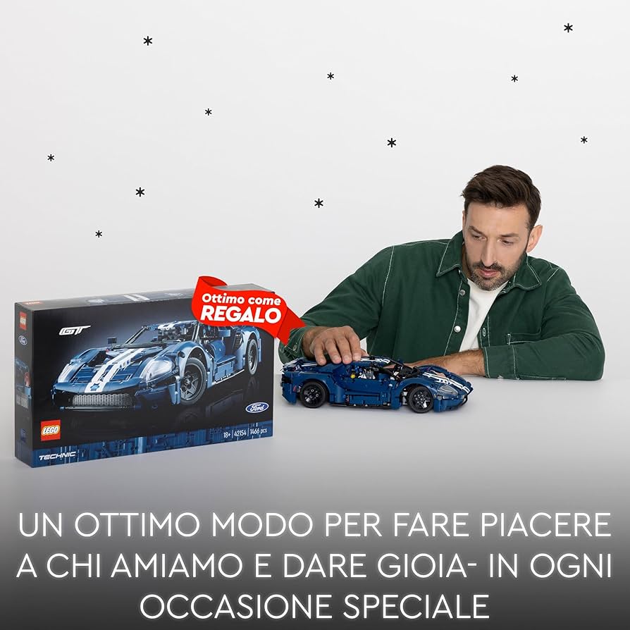 Amazon.com: Lego Technic, 2022, Ford GT Birthday Gift, 42154