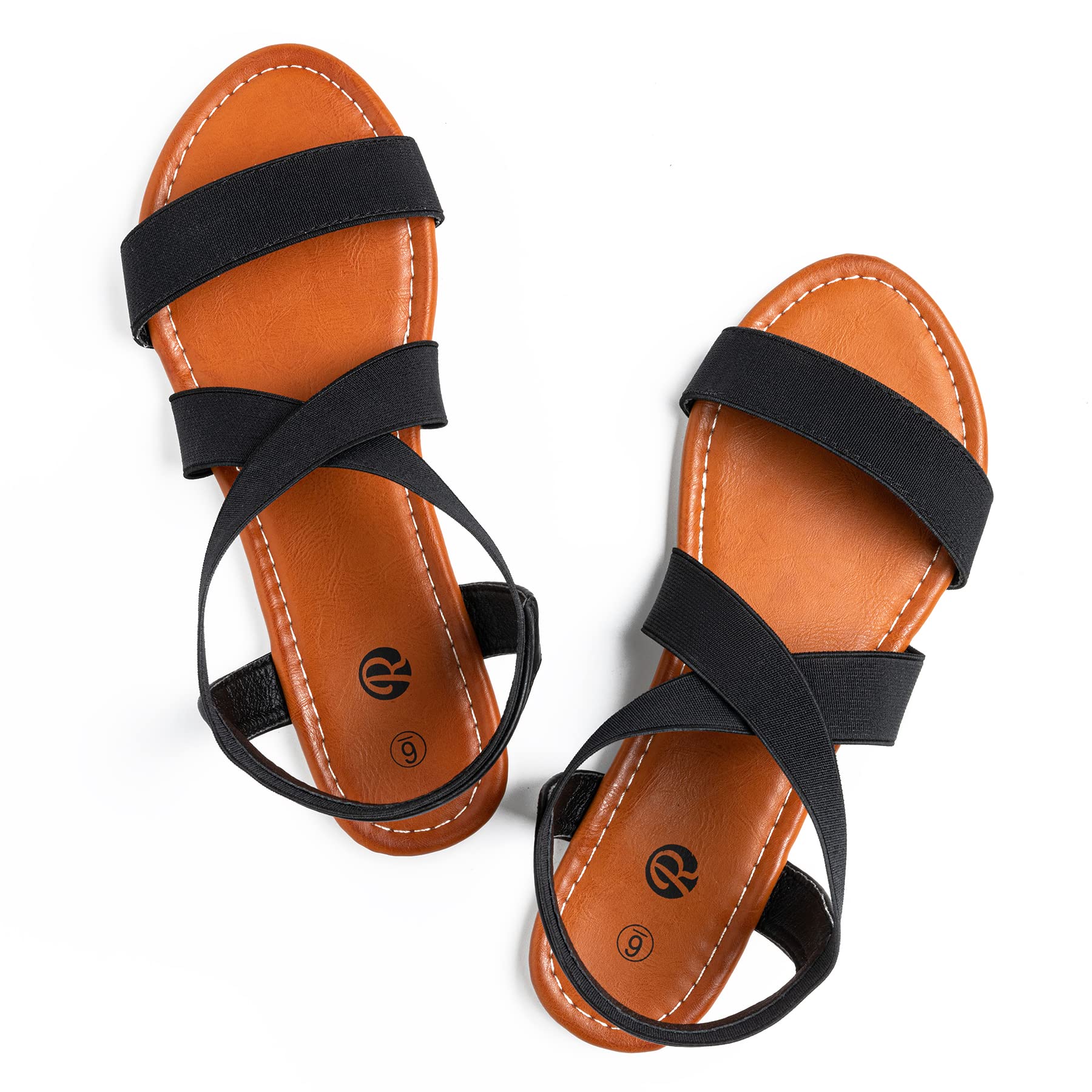 Flat Elastic Sandals for Women