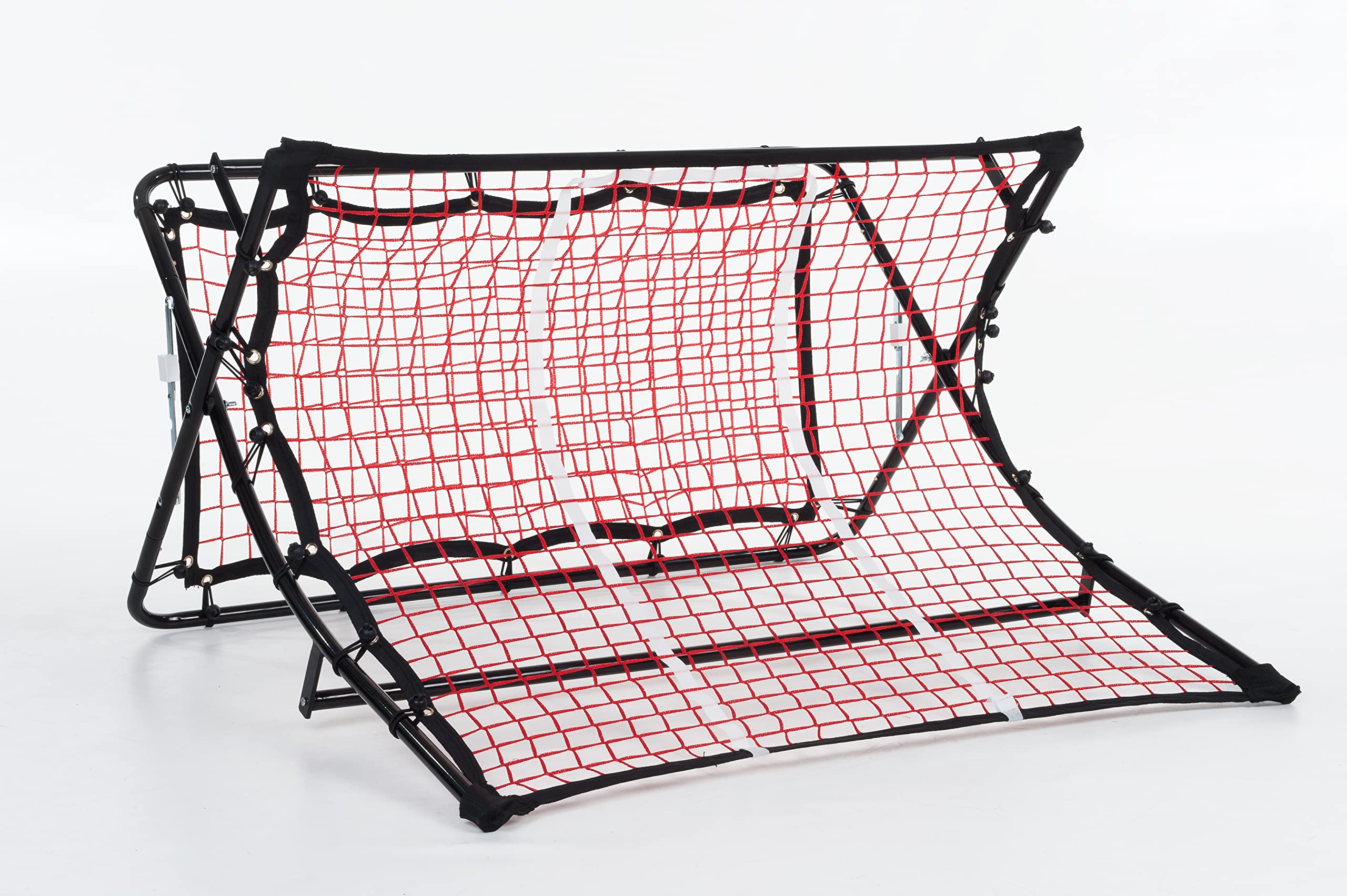 Pure2Improve P2I100440 – Red de fútbol Unisex, Adulto, Color Rojo/Negro