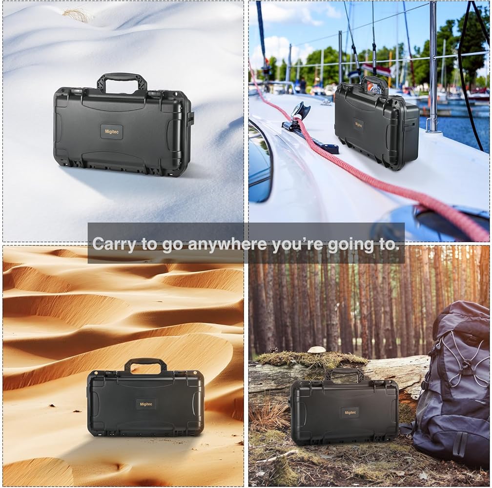 Amazon.com : Migitec Waterproof Hard Case Compatible with Insta360