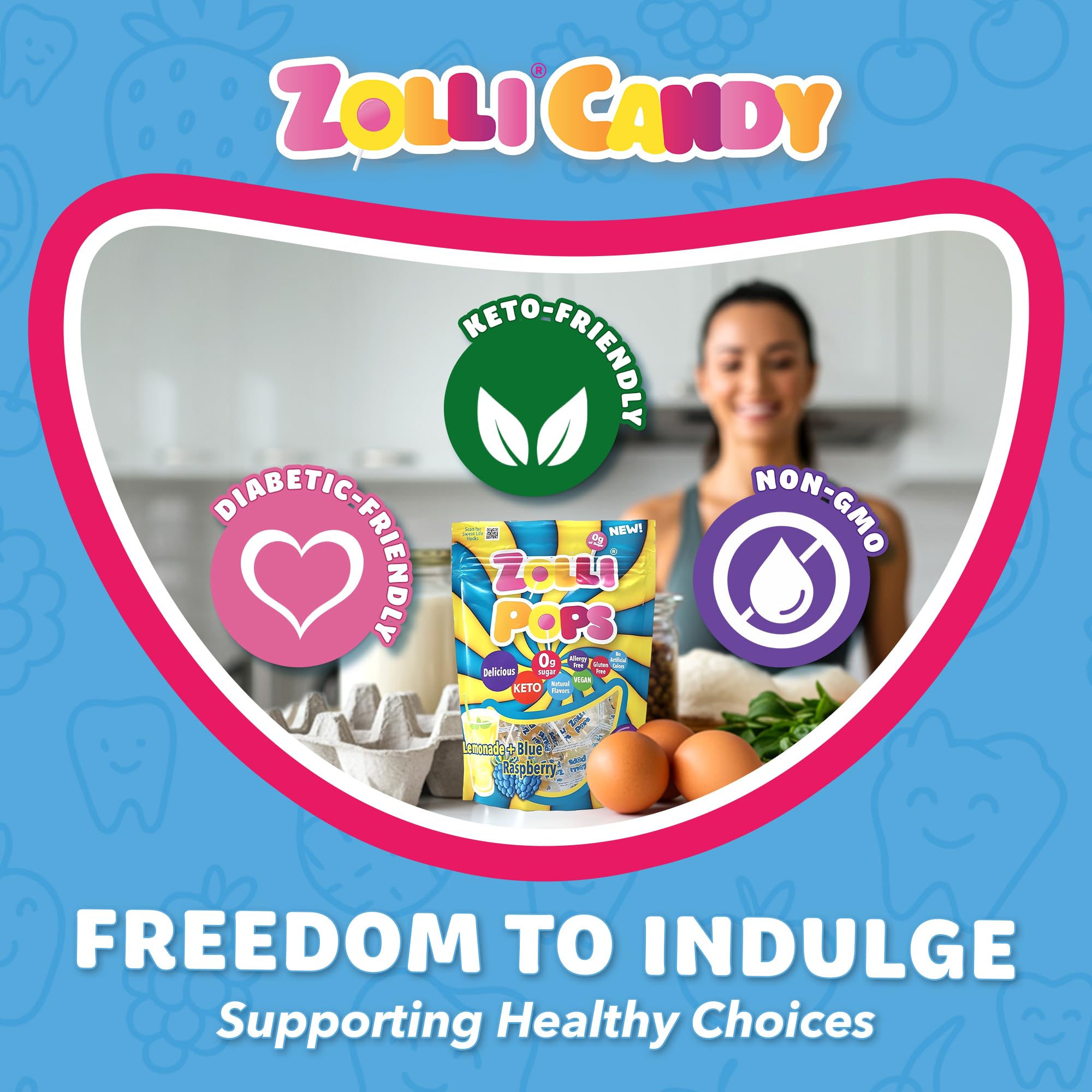 Amazon.com: Zollipops Clean Teeth Pops Sugar Free Candy with