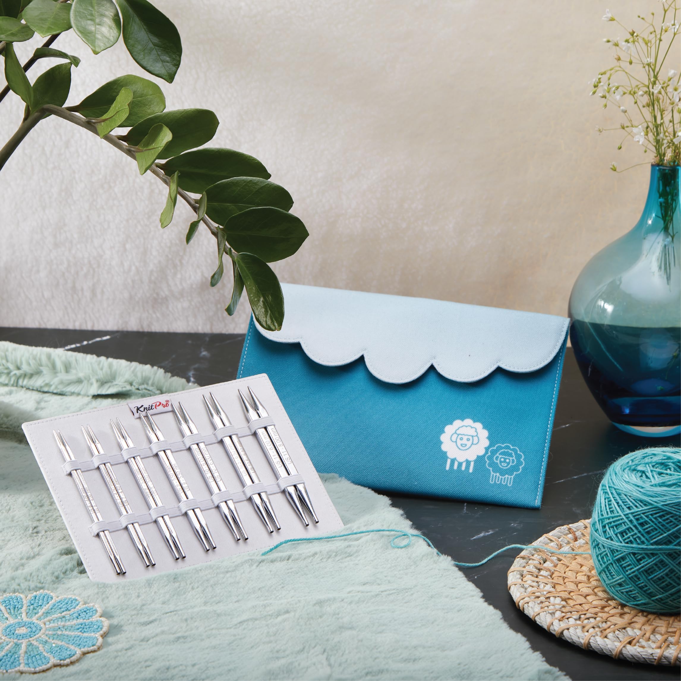 Amazon.com: KnitPro Nova Cubics Deluxe Interchangeable Needle Set