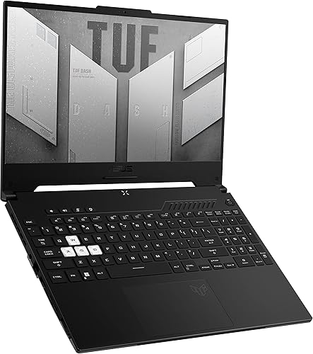 Miniatura 7 de ASUS TUF Dash 15.6" 144Hz FHD IPS Laptop para juegos (Intel i7-12650H 10-Core, 64GB DDR5 4800MHz RAM, 2x4TB PCIe SSD RAID 0 (8TB), RTX 3070 8GB