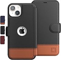 Vista 43 de LUPA Legacy Funda tipo cartera para iPhone 13 Mini, funda con tarjetero, delgada y duradera, para mujeres y hombres, funda para iPhone 13 Mini Flip