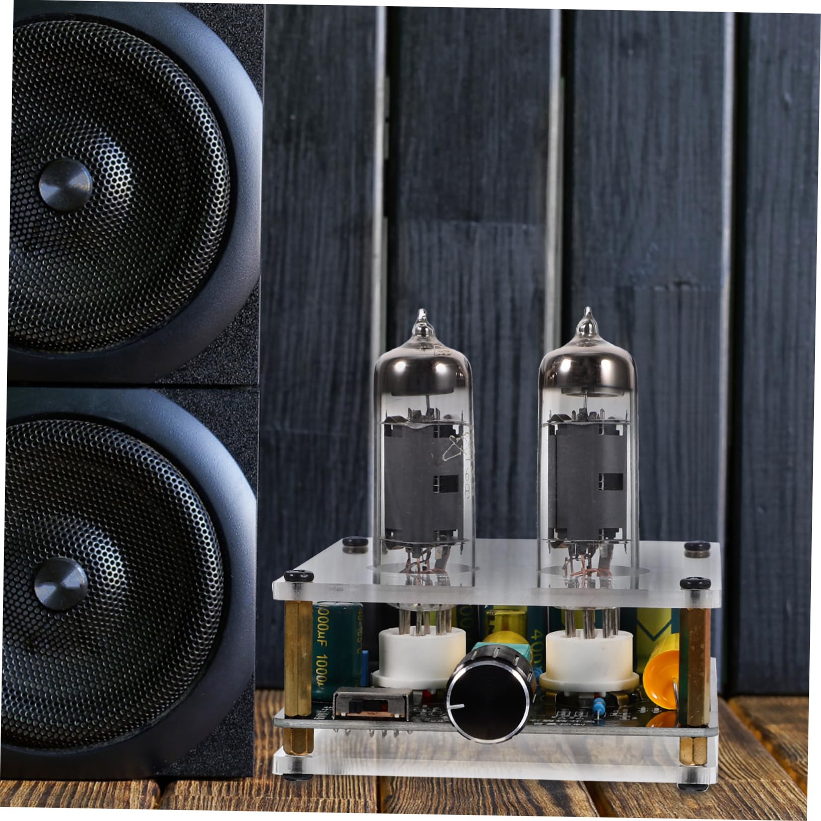 Preámplificador Phono Para Tocadiscos - Mini Amplificador, Entrada/salida Stereo, Alimentación 12V