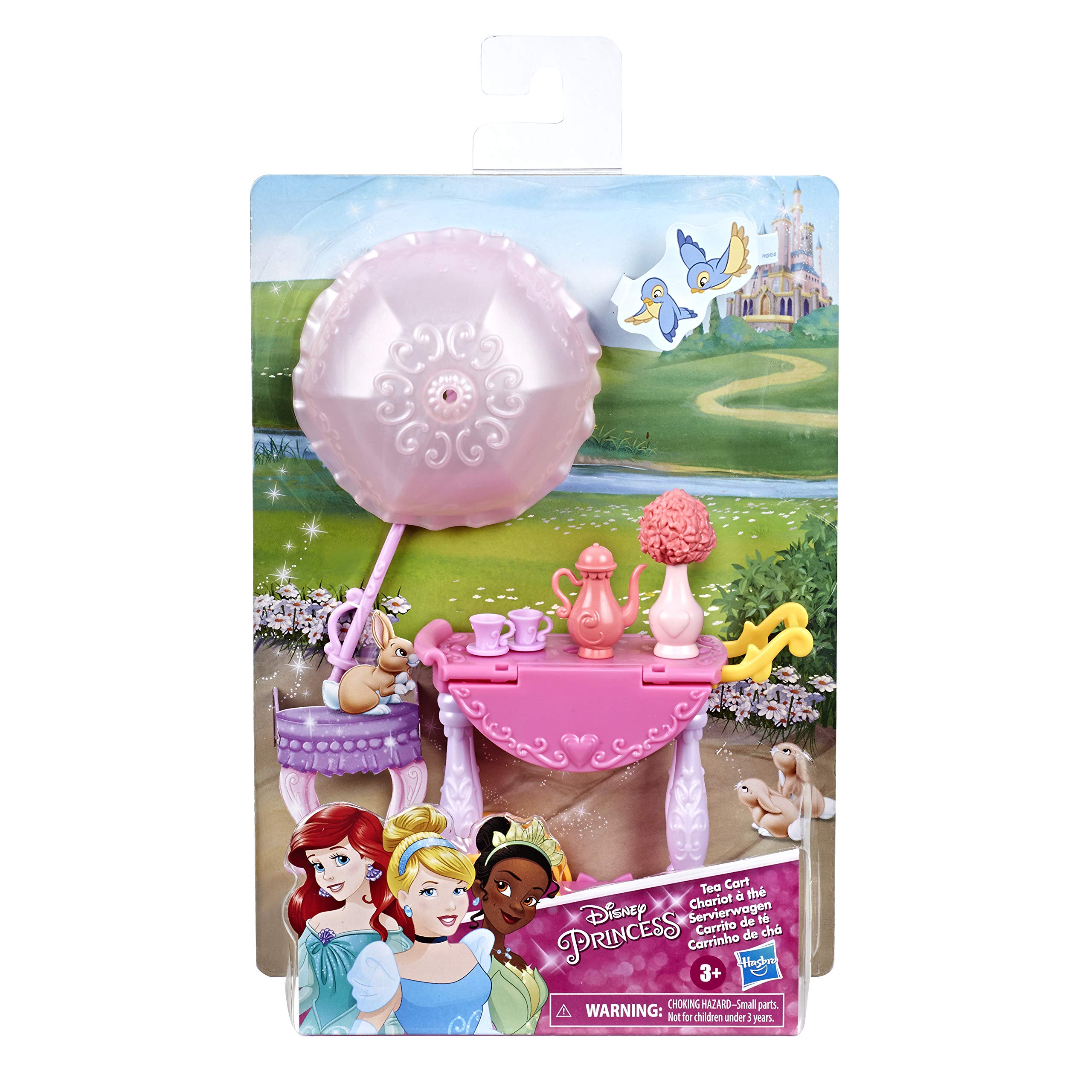 Hasbro Disney Prinzessin DPR Tea Cart Set No Doll, Pink, Medium - Image 2