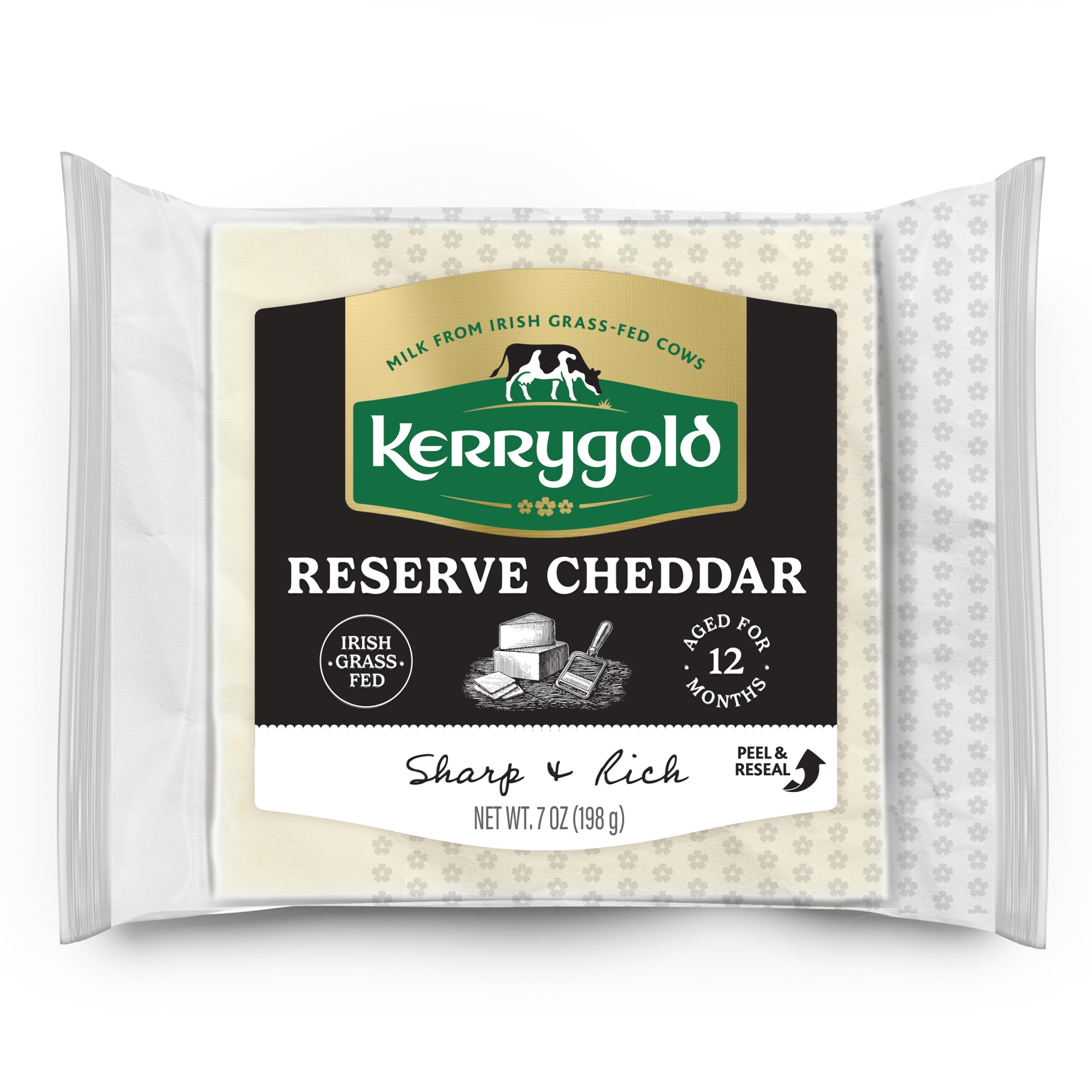 KERRYGOLD, NATURAL CHEESE, RESERVE CHEDDAR