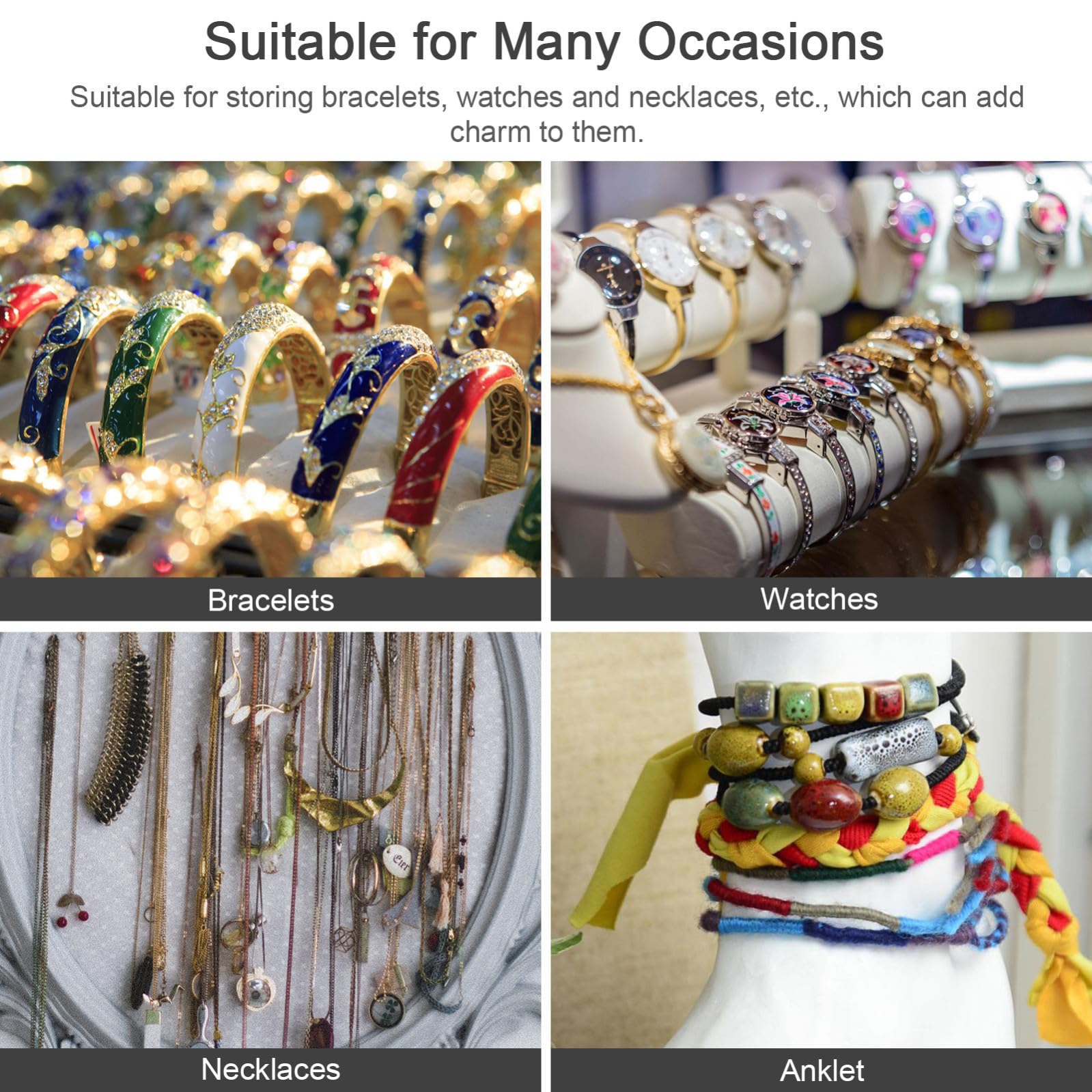Alasum Rotolo Porta Orologi e Braccialetti in Flanella Nera, Compatto e Multifunzionale, Borsa da Viaggio per Conservazione e Organizzazione Elegante