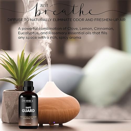 Miniatura 7 de Fiora Naturals Paquete de mezcla de aceite de ricino orgánico y aceite esencial de protección