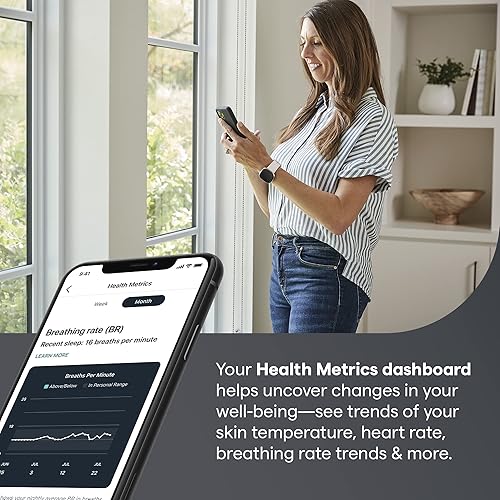 Miniatura 5 de Fitbit Sense - Reloj inteligente avanzado con herramientas para la salud del corazón, control del estrés y tendencias de temperatura de la piel,