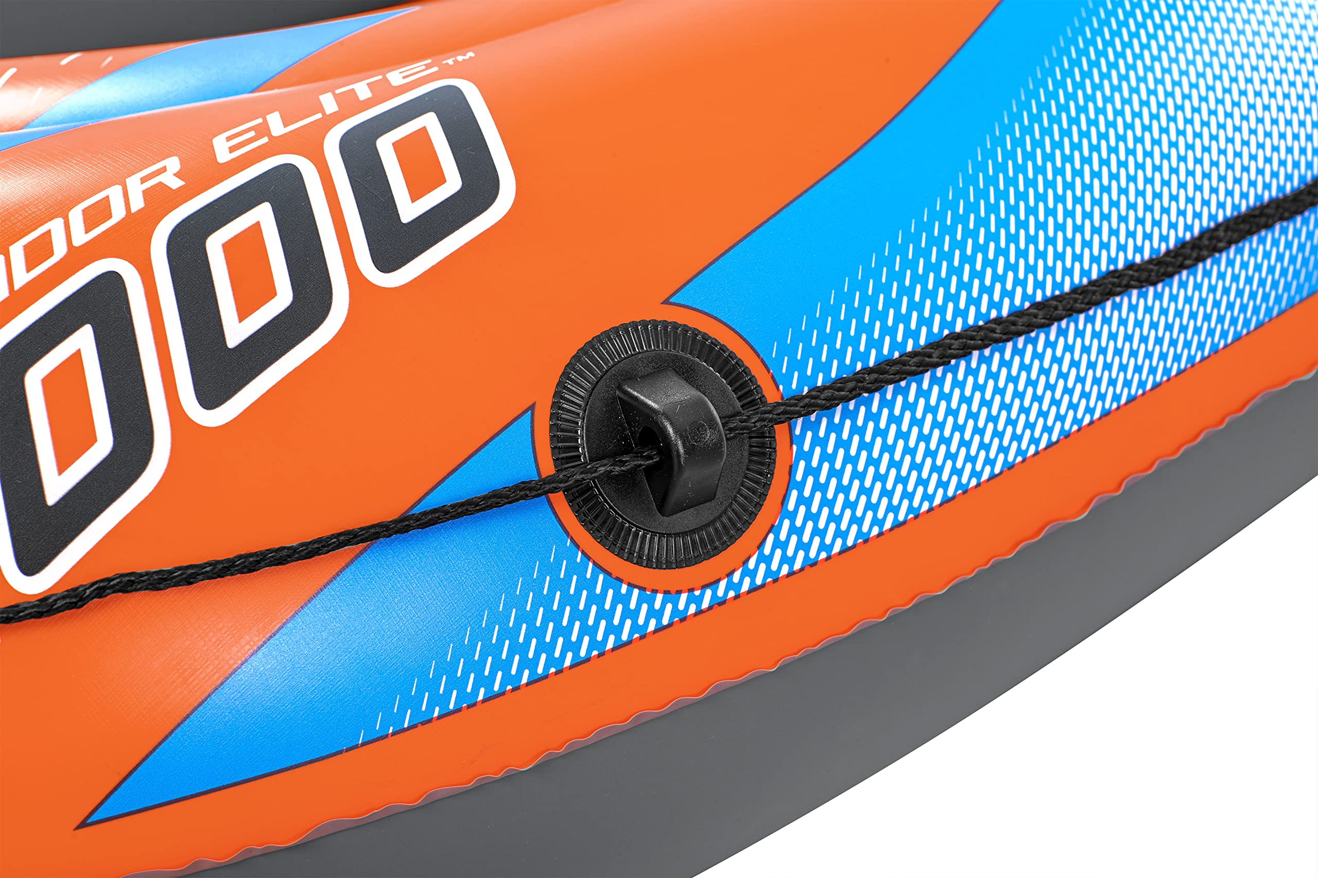 Bestway Aufblasbares Boot, Kondor Elite 2000, Ein-Mann-Raft, robuste Griffe, ineinandergreifende Ventile, mehrere Größen